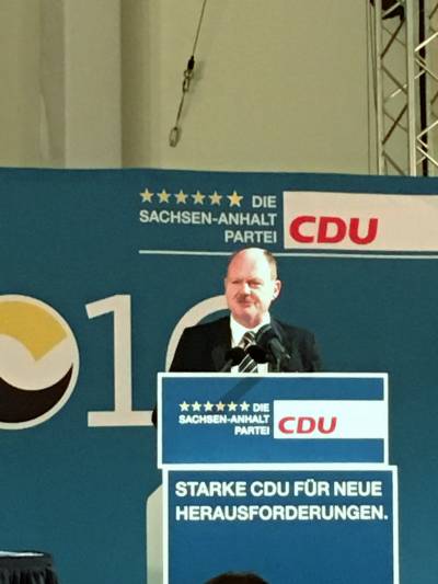 22.04. 2016: 26. außerordentlicher Landesparteitag in Magdeburg - 